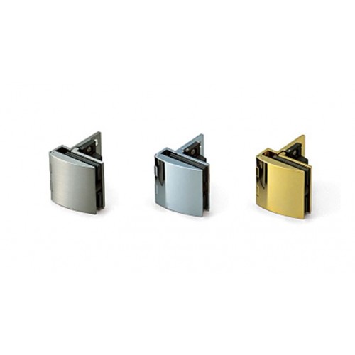 Overlay Glass Door Hinge With Catch